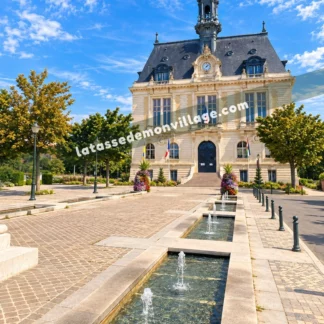Tasse personnalisée avec une photo de Corbeil-Essonnes