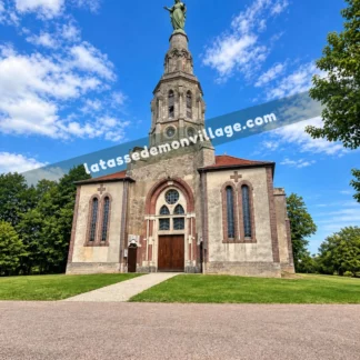 Tasse personnalisée avec une photo de Villeneuve-au-Chemin
