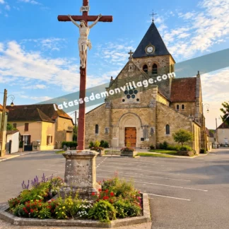 Tasse personnalisée avec une photo de Villy-en-Trodes